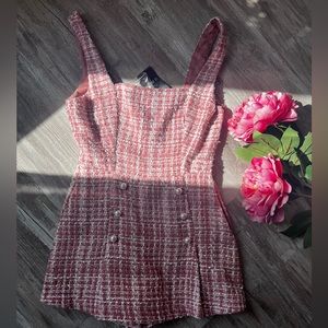 Forever 21 Tweed Romper